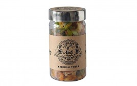 Library of Nuts Tropical Twist Assorted Digestive Mouth Freshner  Jar  125 grams
